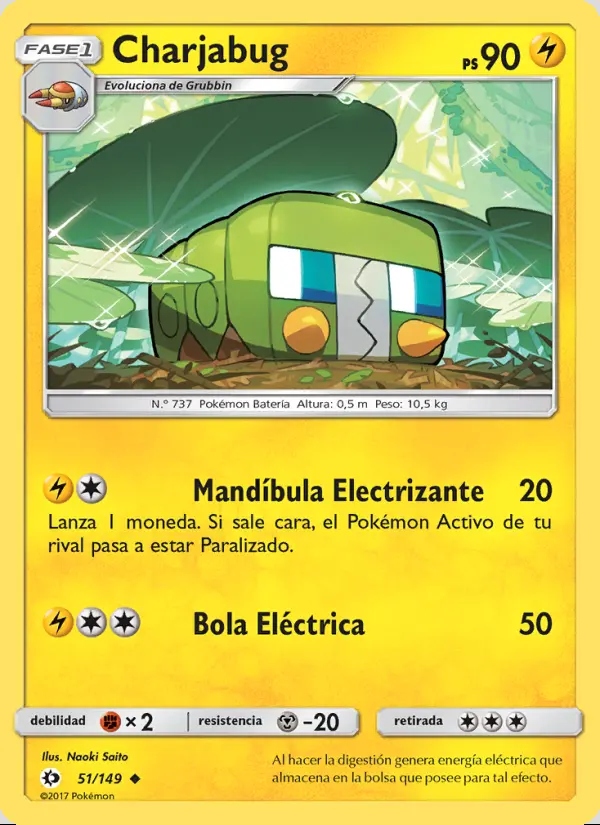 Image of the card Charjabug