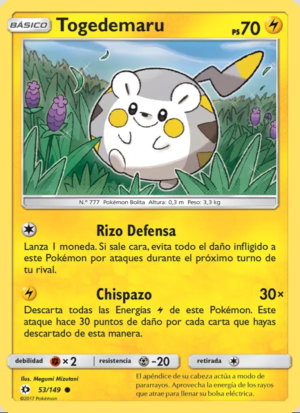 Image of the card Togedemaru