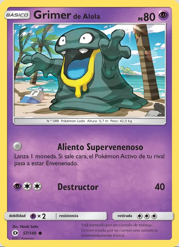 Image of the card Grimer de Alola