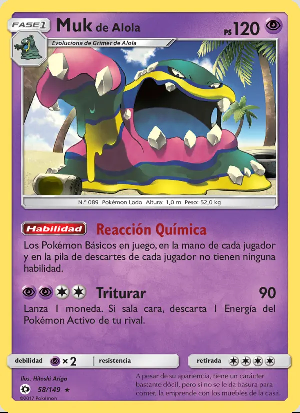 Image of the card Muk de Alola