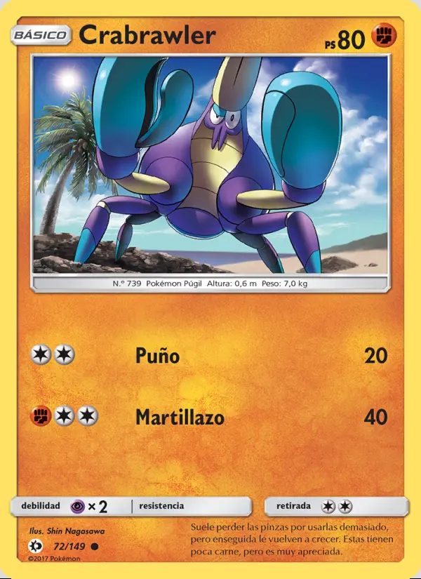 Image of the card Crabrawler