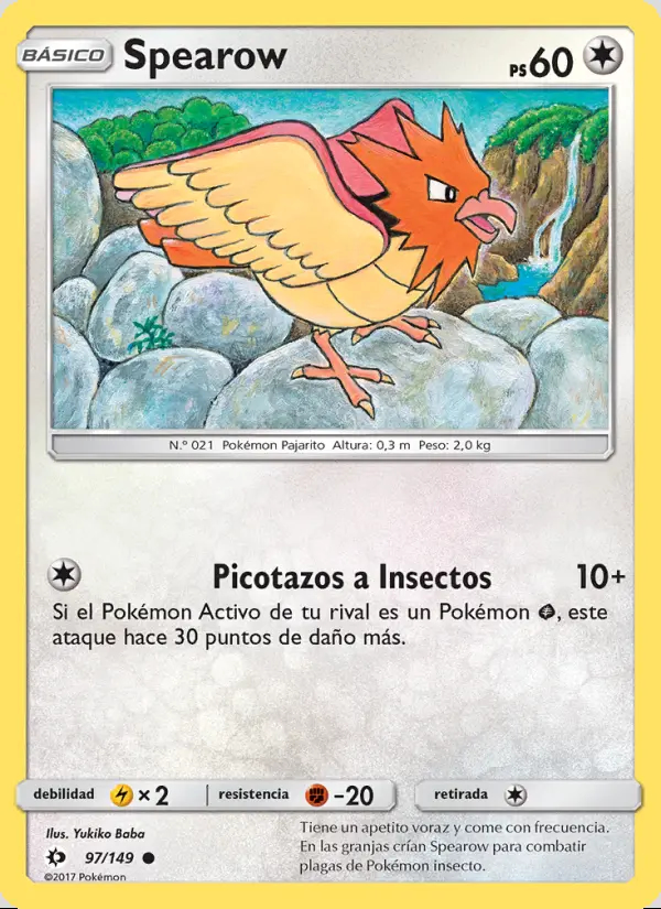 Image of the card Spearow