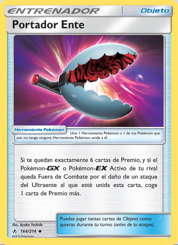 Image of the card Portador Ente