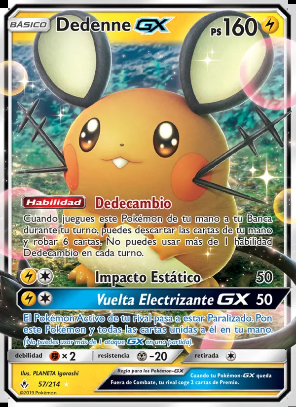 Image of the card Dedenne GX