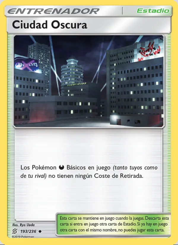Image of the card Ciudad Oscura