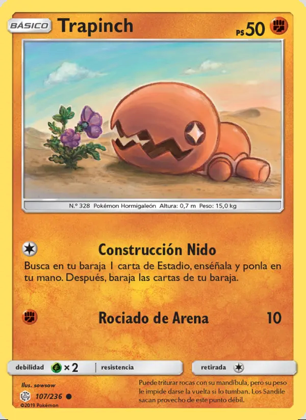 Image of the card Trapinch