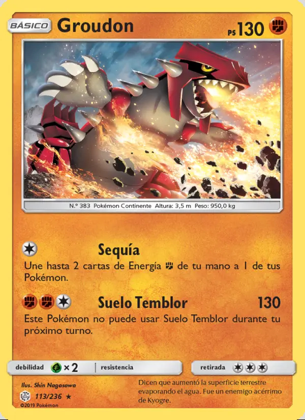 Image of the card Groudon