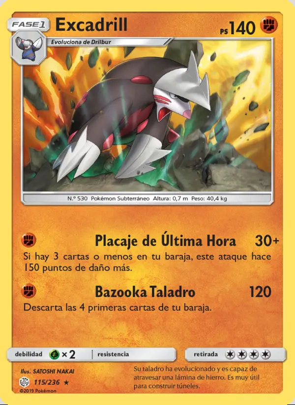 Image of the card Excadrill