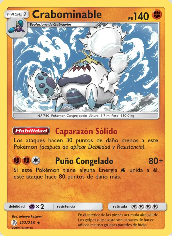 Image of the card Crabominable