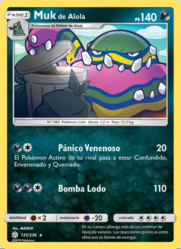 Image of the card Muk de Alola