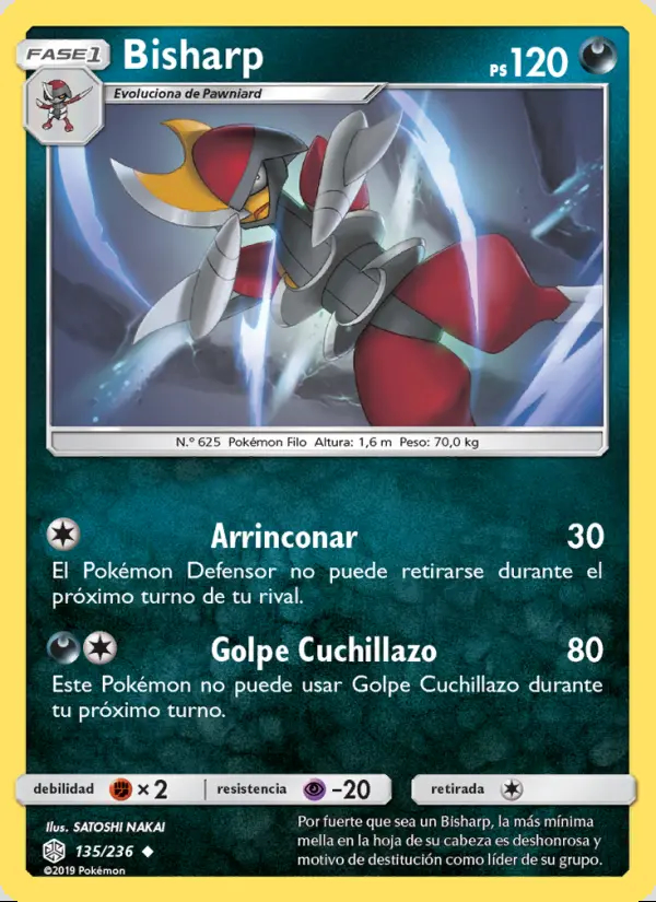 Image of the card Bisharp