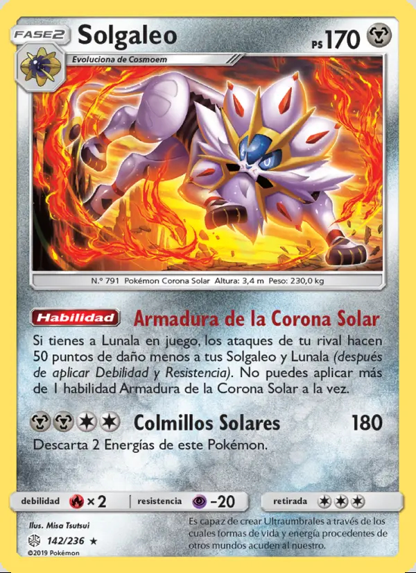 Image of the card Solgaleo