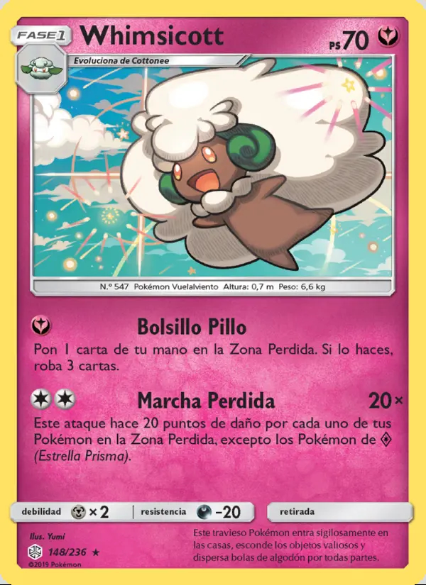 Image of the card Whimsicott