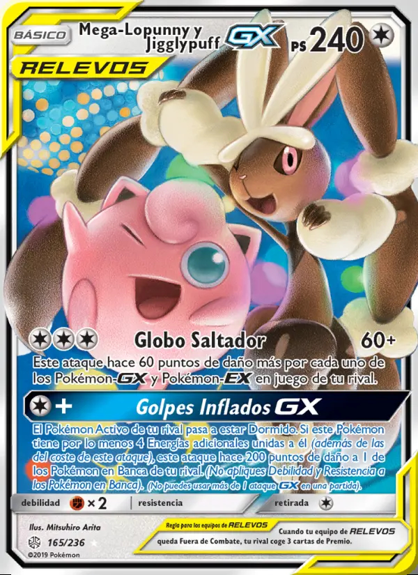 Image of the card Mega-Lopunny y Jigglypuff GX