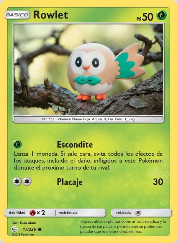 Image of the card Rowlet