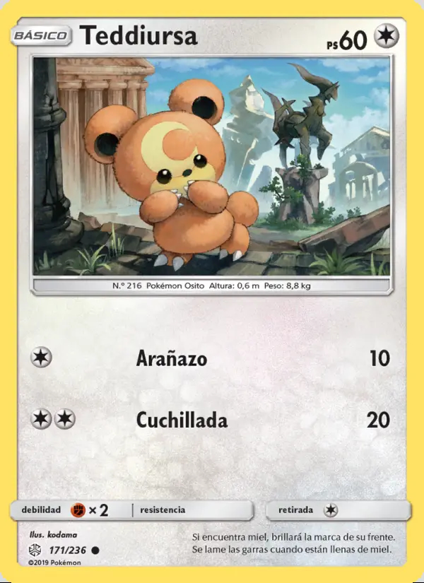 Image of the card Teddiursa