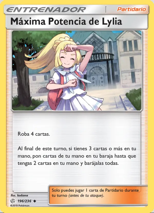 Image of the card Máxima Potencia de Lylia