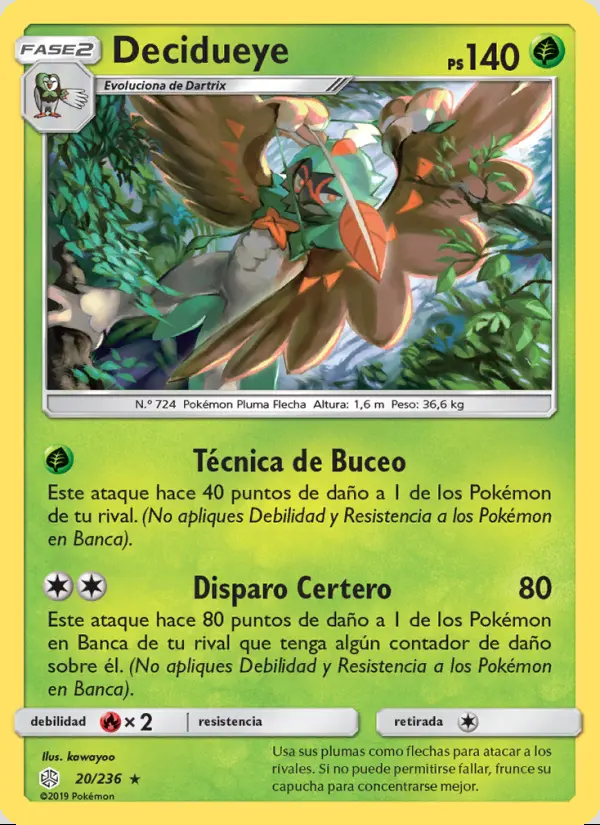 Image of the card Decidueye