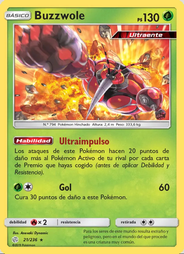 Image of the card Buzzwole