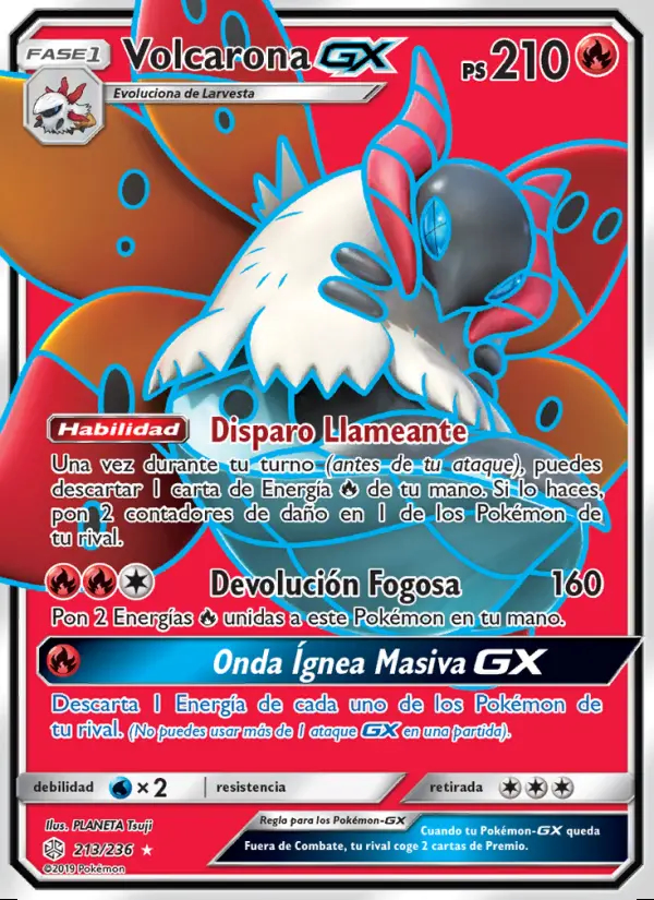 Image of the card Volcarona GX