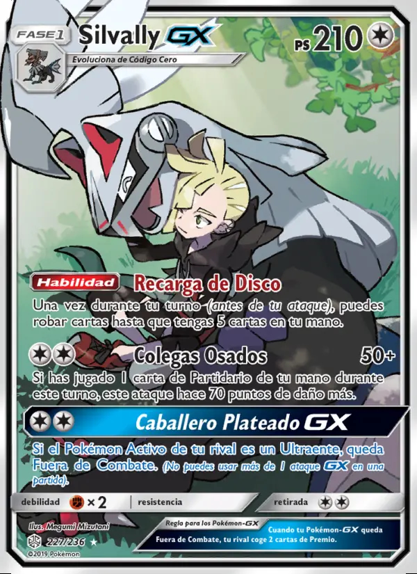 Image of the card Silvally GX