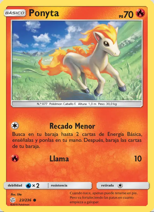 Image of the card Ponyta