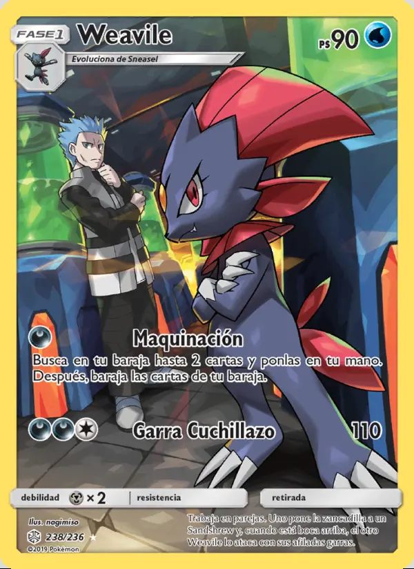 Image of the card Weavile