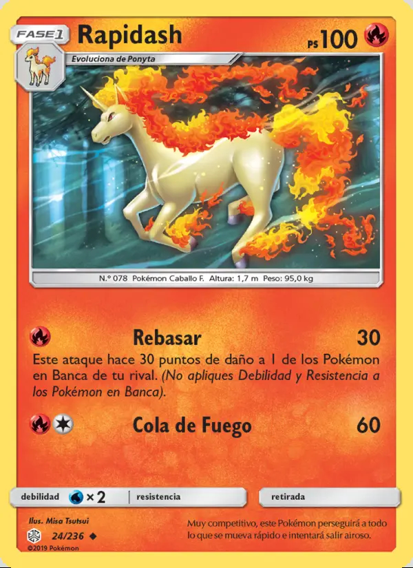 Image of the card Rapidash