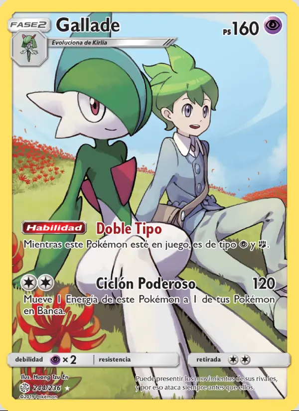 Image of the card Gallade