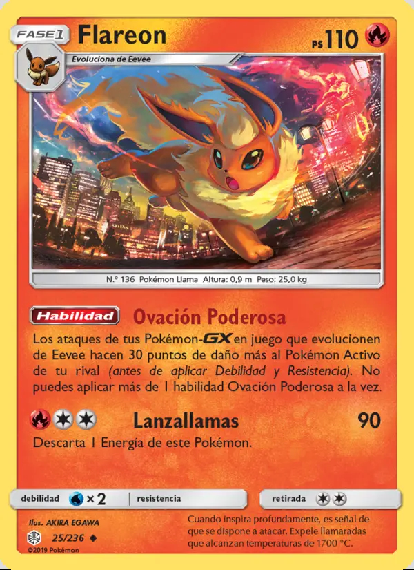 Image of the card Flareon