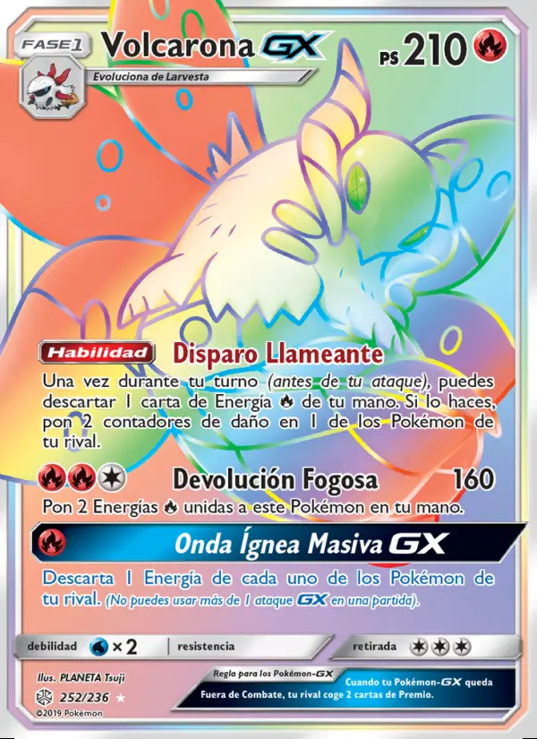 Image of the card Volcarona GX