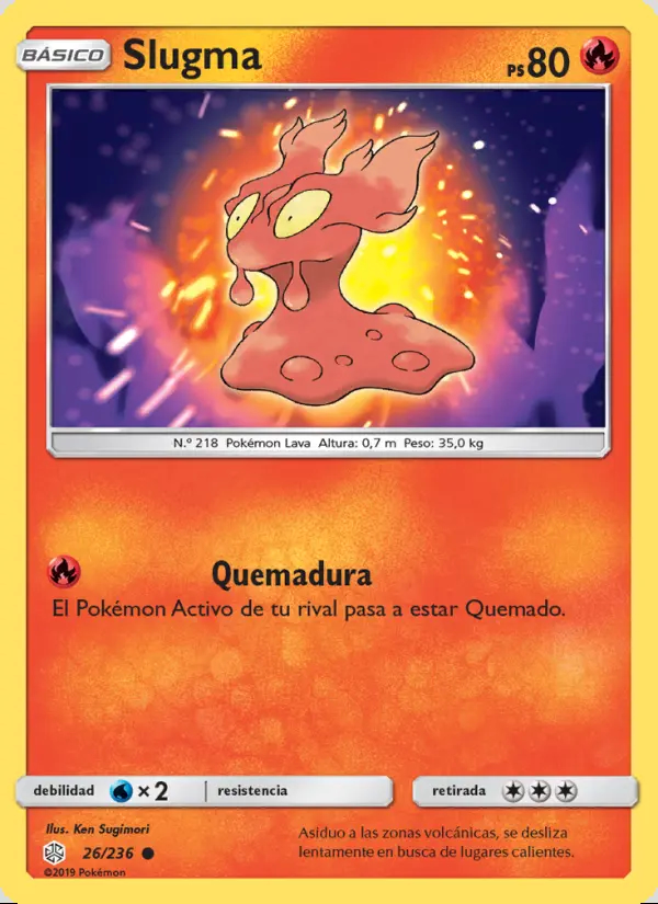 Image of the card Slugma