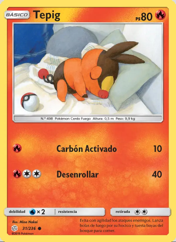 Image of the card Tepig