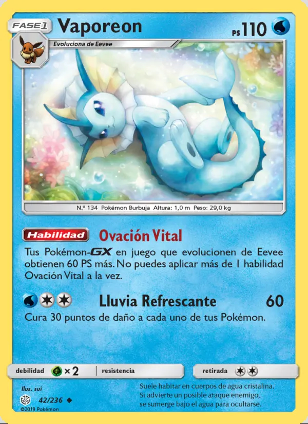 Image of the card Vaporeon