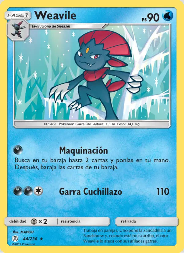 Image of the card Weavile