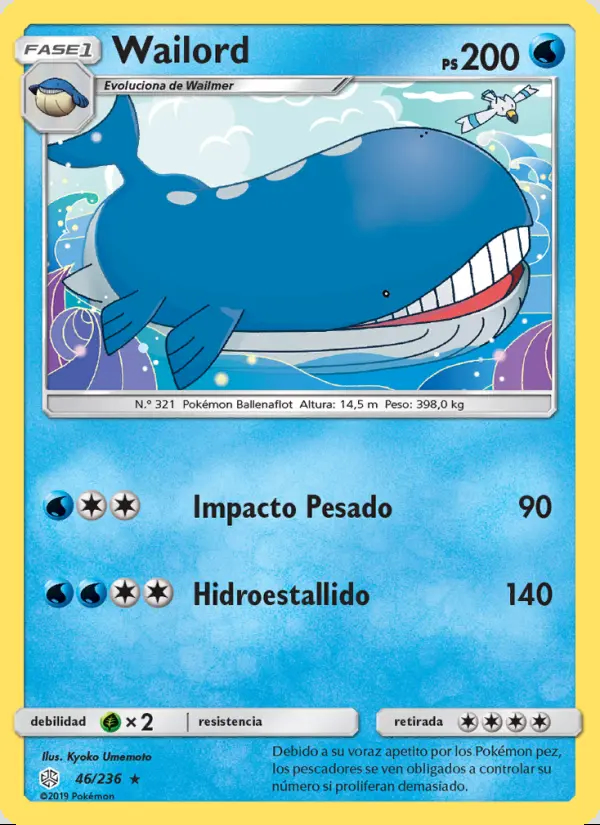 Image of the card Wailord