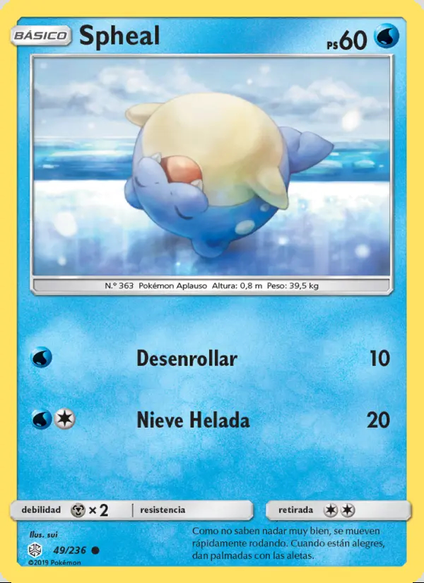 Image of the card Spheal