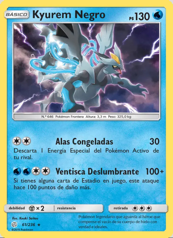 Image of the card Kyurem Negro