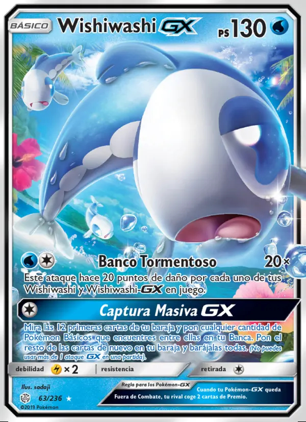 Image of the card Wishiwashi GX