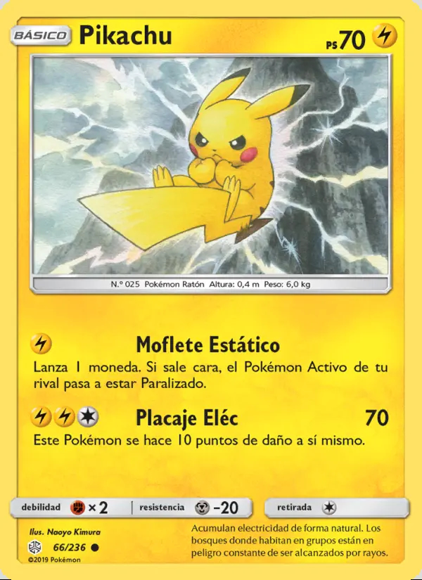 Image of the card Pikachu