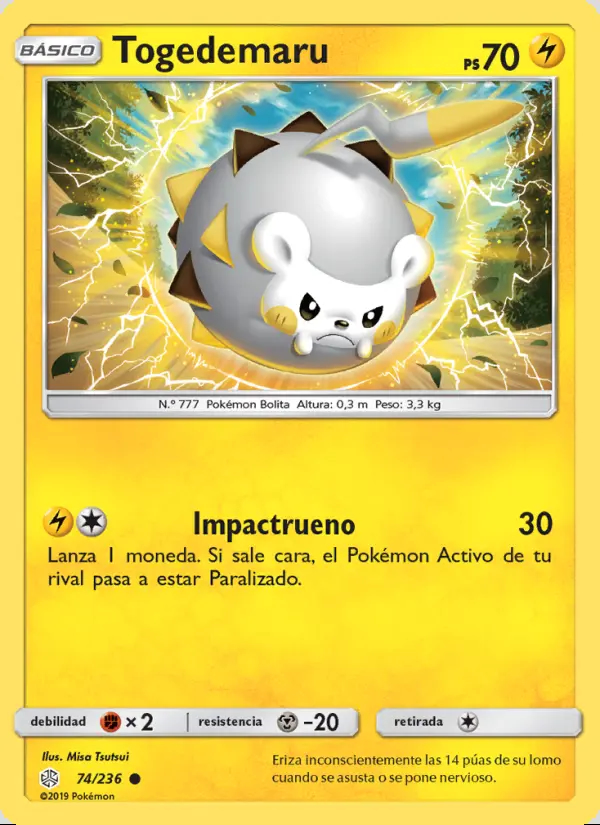 Image of the card Togedemaru