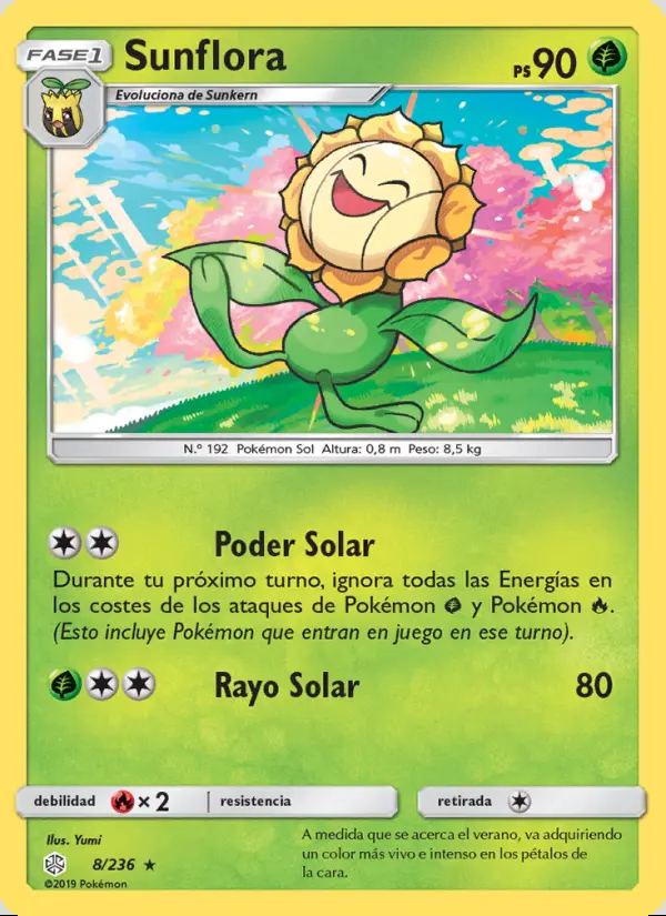 Image of the card Sunflora