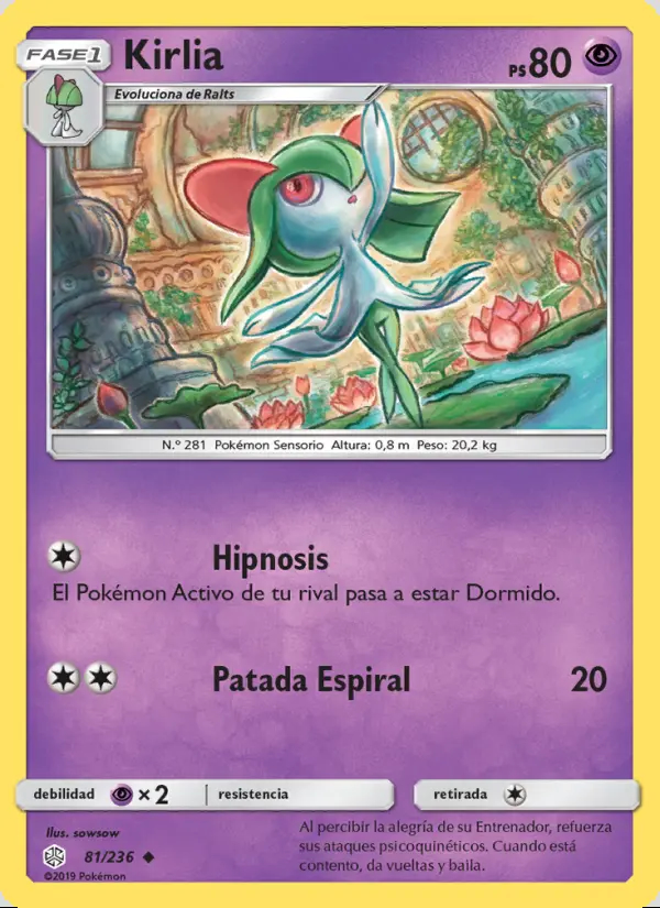 Image of the card Kirlia