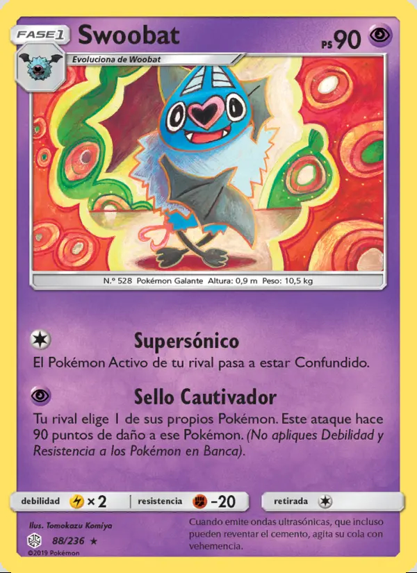 Image of the card Swoobat