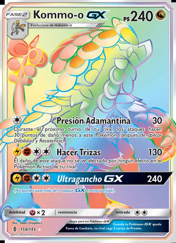 Image of the card Kommo-o GX