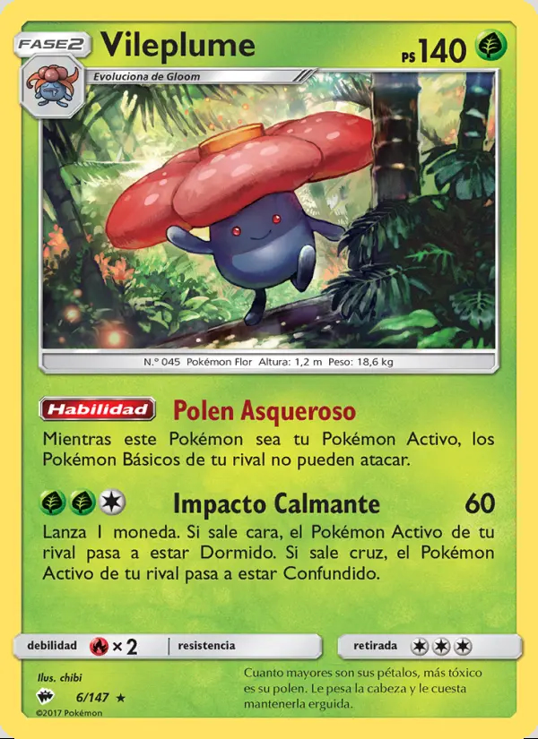 Image of the card Vileplume