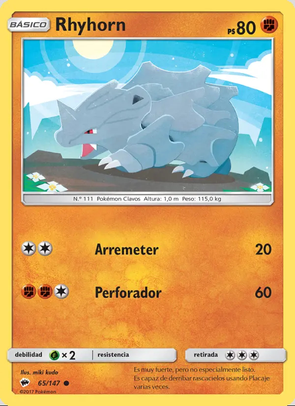 Image of the card Rhyhorn