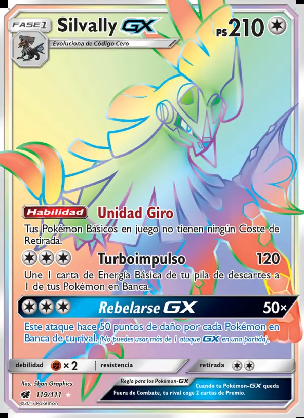 Image of the card Silvally GX