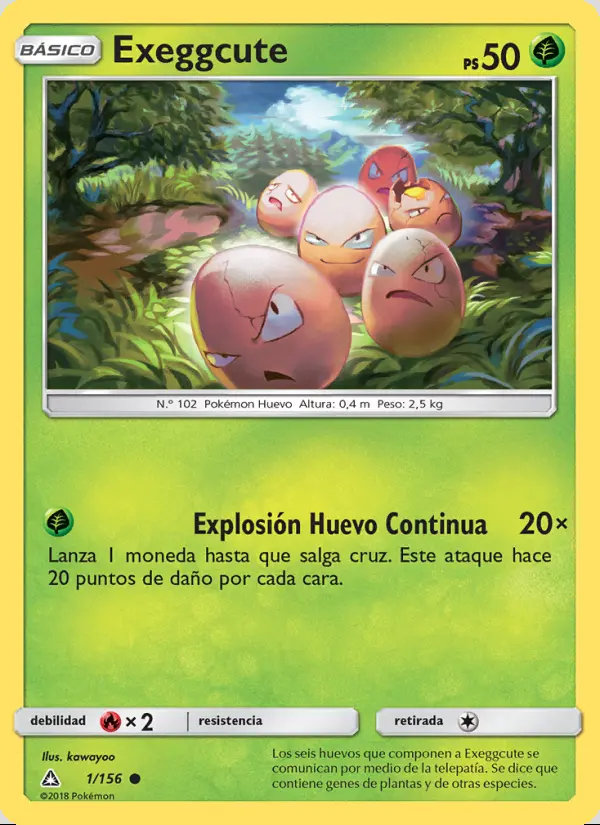 Image of the card Exeggcute