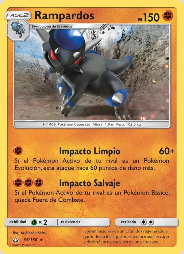 Image of the card Rampardos